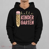 Hello Kindergarten 1st Day Of Kindergarten Pencil Hoodie thumb 0