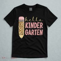 Hello Kindergarten 1st Day Of Kindergarten Pencil T-Shirt thumb 5