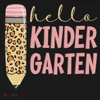 Hello Kindergarten 1st Day Of Kindergarten Pencil Bucket Hat thumb 4