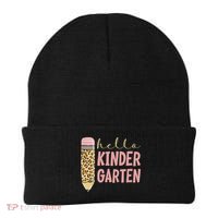 Hello Kindergarten 1st Day Of Kindergarten Pencil Beanie thumb 0