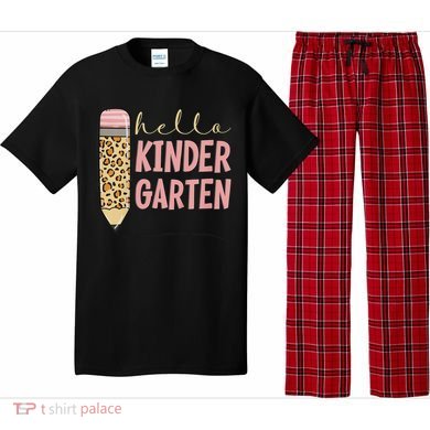 Hello Kindergarten 1st Day Of Kindergarten Pencil Pajama Set