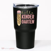 Hello Kindergarten 1st Day Of Kindergarten Pencil Tumbler thumb 0
