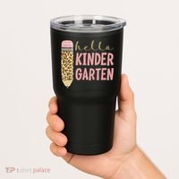 Hello Kindergarten 1st Day Of Kindergarten Pencil Tumbler thumb 2