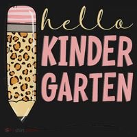 Hello Kindergarten 1st Day Of Kindergarten Pencil Women's Tank Top thumb 5