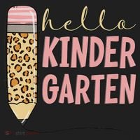 Hello Kindergarten 1st Day Of Kindergarten Pencil Hat thumb 2