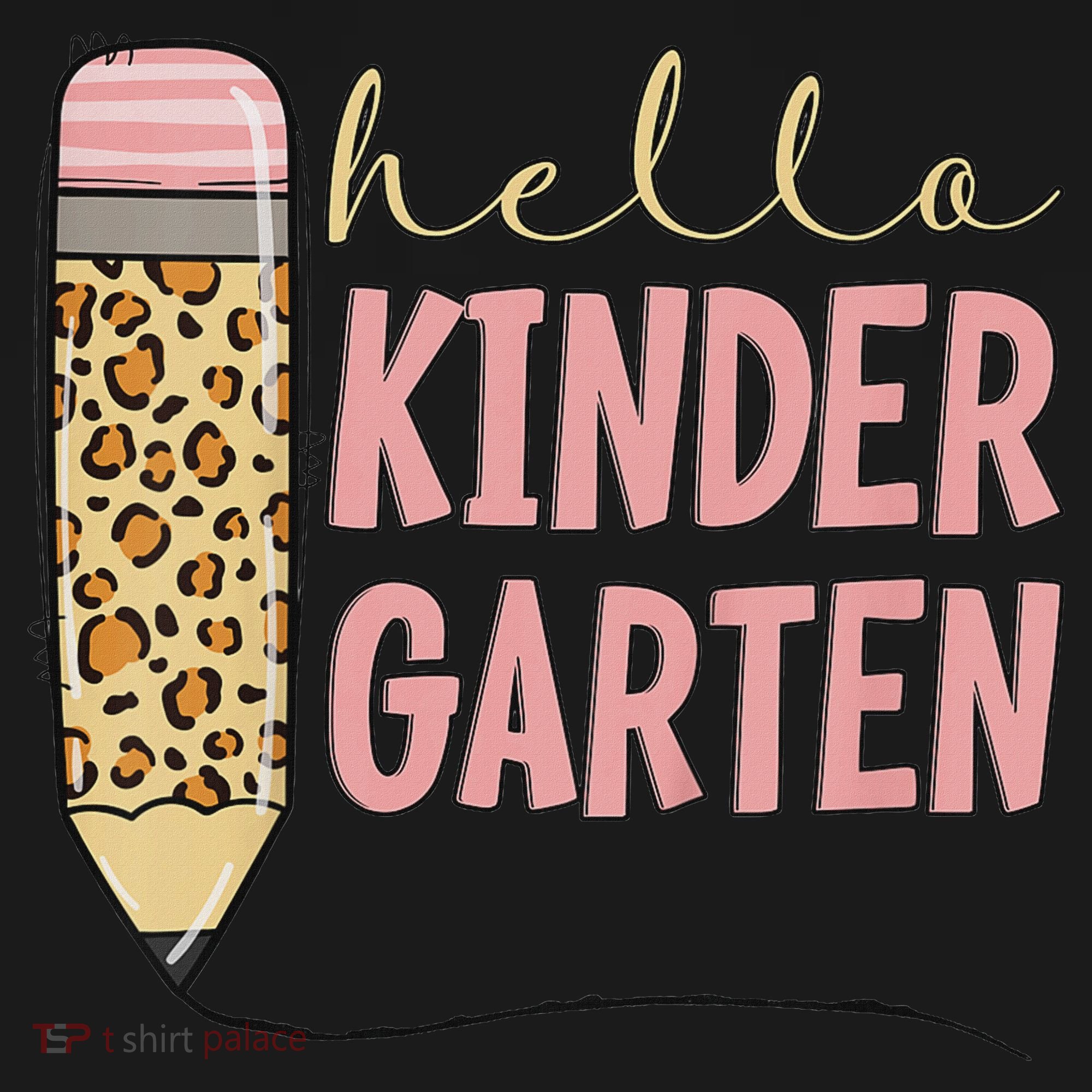 Hello Kindergarten 1st Day Of Kindergarten Pencil Visor