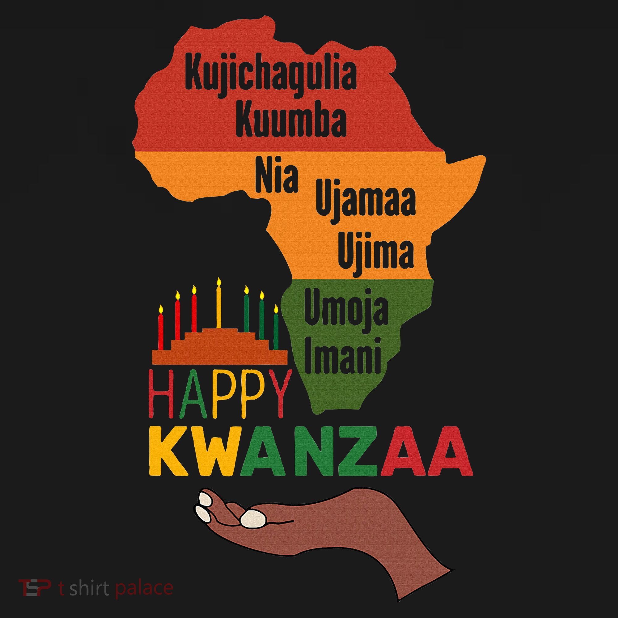 Happy Kwanzaa  7 Principles Of Kwanzaa  Women's Hoodie