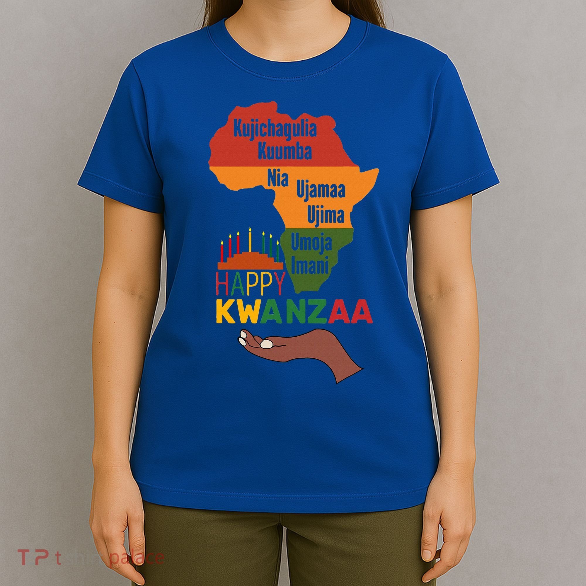 Happy Kwanzaa  7 Principles Of Kwanzaa  T-Shirt