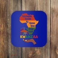Happy Kwanzaa  7 Principles Of Kwanzaa  Coaster thumb 0