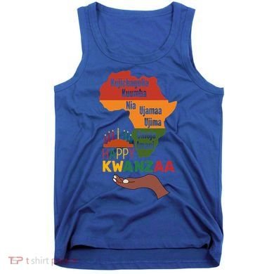 Happy Kwanzaa  7 Principles Of Kwanzaa  Tank Top