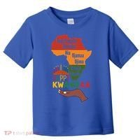 Happy Kwanzaa  7 Principles Of Kwanzaa  Toddler T-Shirt thumb 0