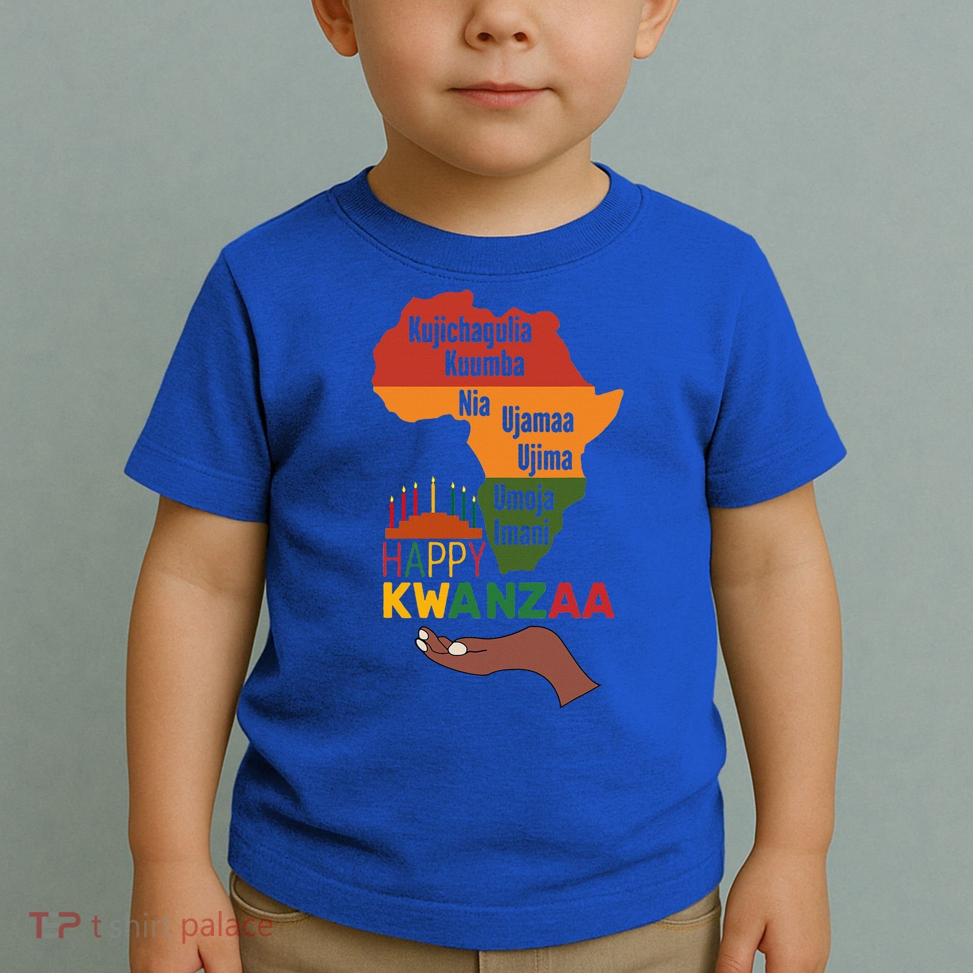Happy Kwanzaa  7 Principles Of Kwanzaa  Toddler T-Shirt
