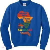 Happy Kwanzaa  7 Principles Of Kwanzaa  Kids Sweatshirt thumb 0