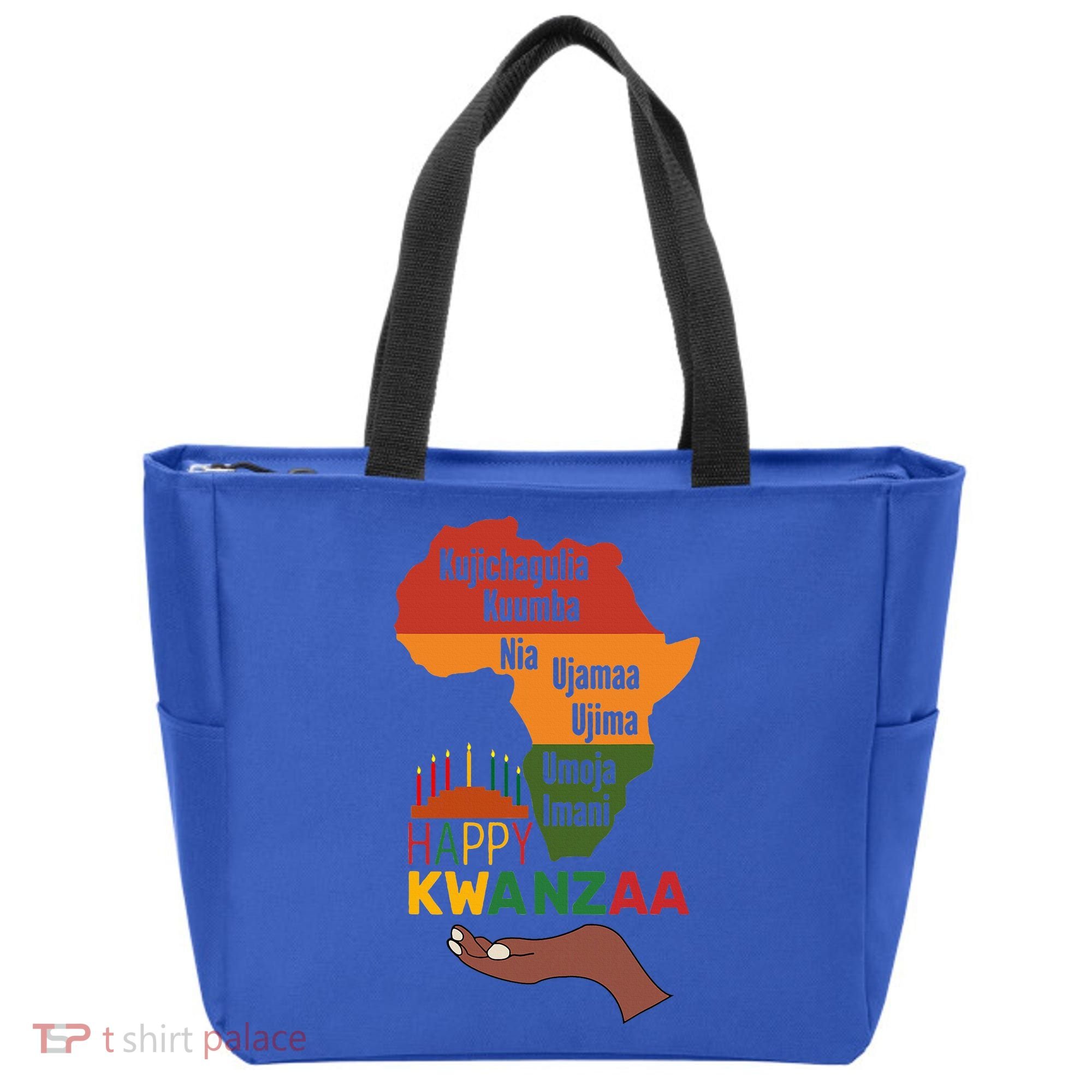Happy Kwanzaa  7 Principles Of Kwanzaa  Tote Bag