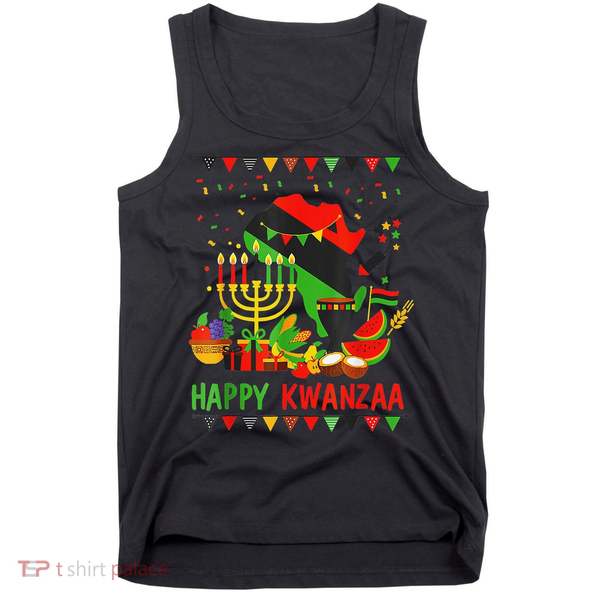 Happy Kwanzaa 7 Principles Of Kwanzaa December 26 January 1 Tank Top