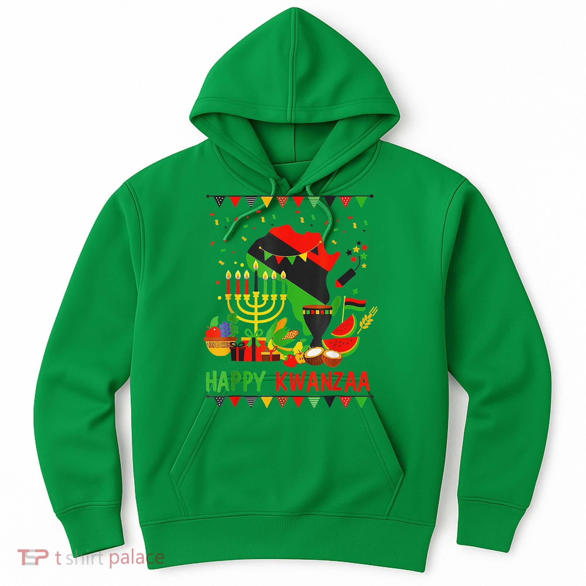Happy Kwanzaa 7 Principles Of Kwanzaa December 26 January 1 Hoodie