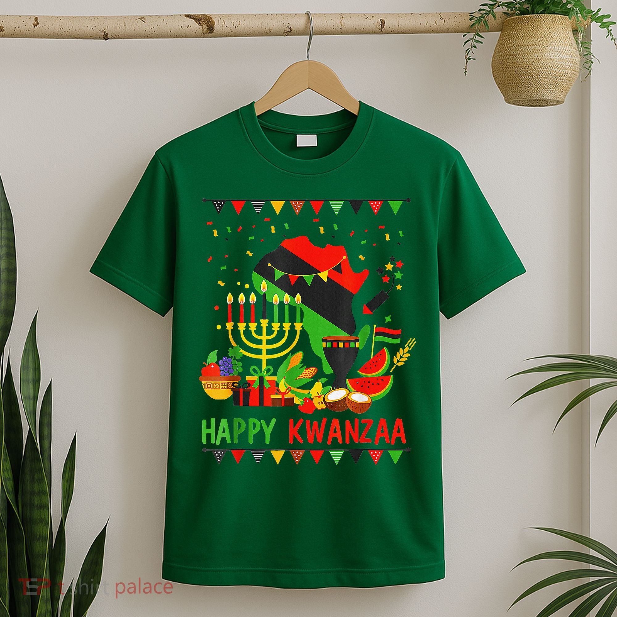 Happy Kwanzaa 7 Principles Of Kwanzaa December 26 January 1 T-Shirt