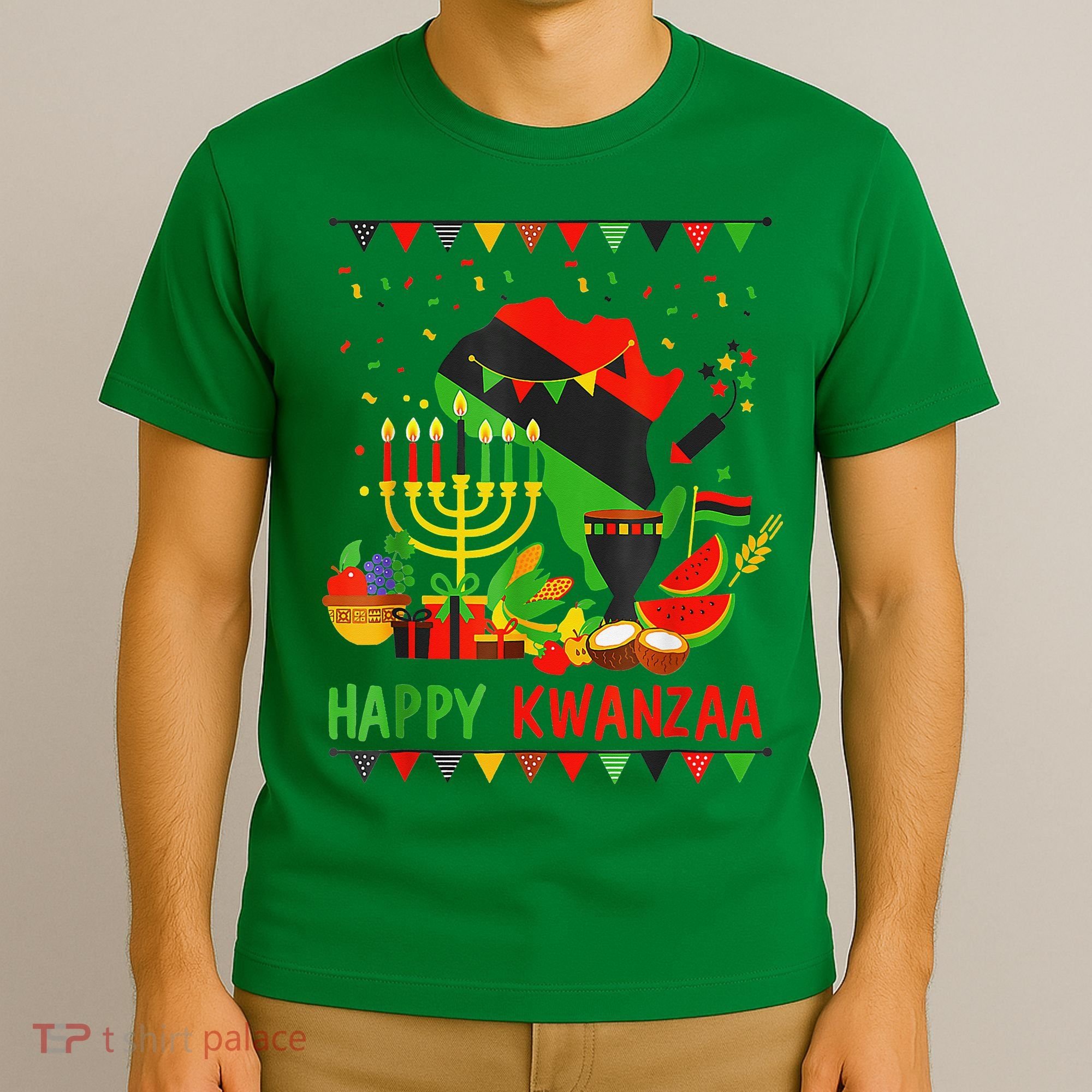 Happy Kwanzaa 7 Principles Of Kwanzaa December 26 January 1 T-Shirt