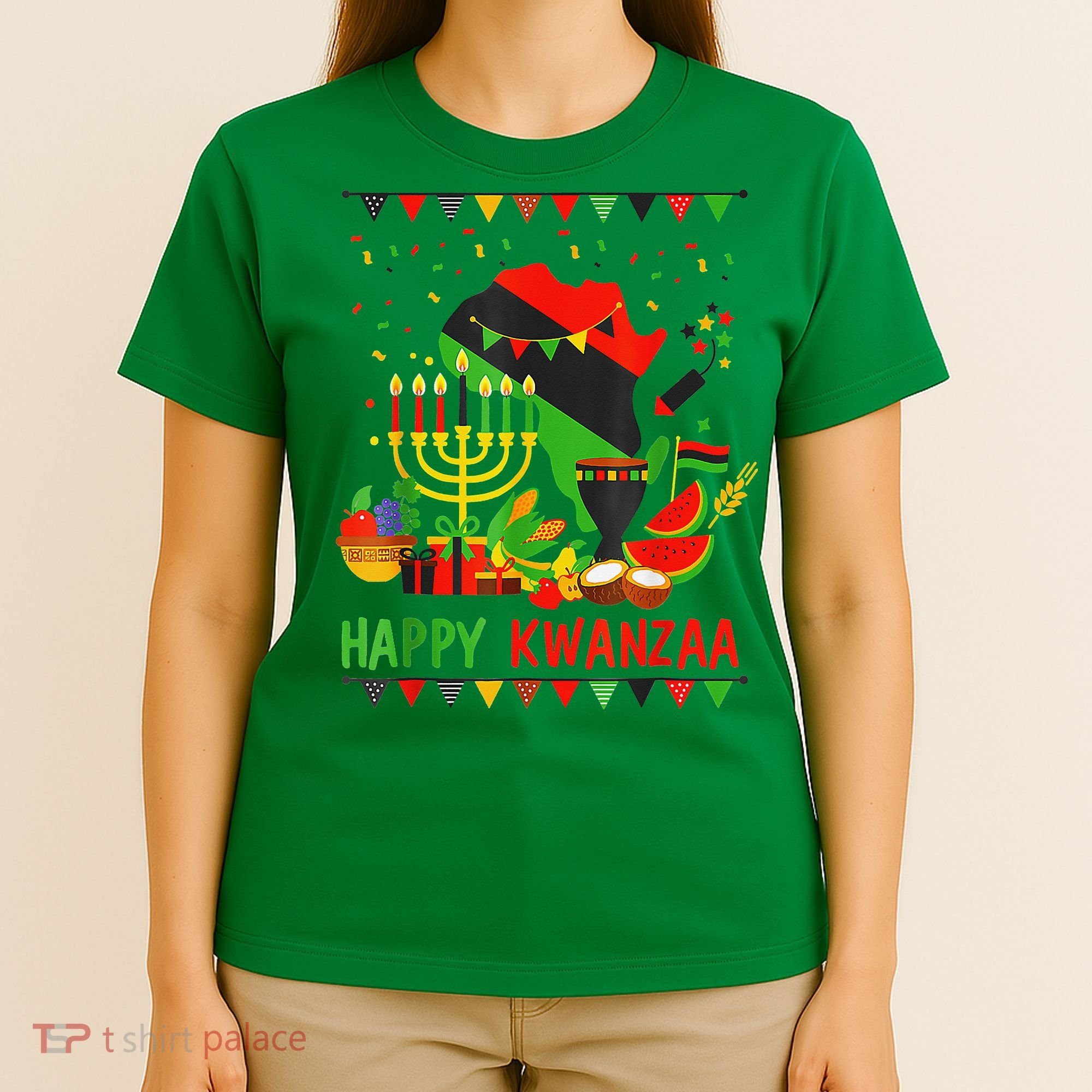 Happy Kwanzaa 7 Principles Of Kwanzaa December 26 January 1 T-Shirt