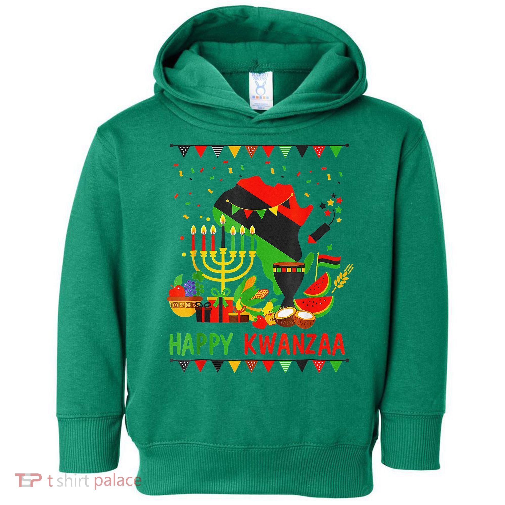 Happy Kwanzaa 7 Principles Of Kwanzaa December 26 January 1 Toddler Hoodie