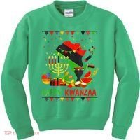Happy Kwanzaa 7 Principles Of Kwanzaa December 26 January 1 Kids Sweatshirt thumb 0