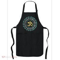 Hare Krishna Aum Om Mantra Symbol Chanting Hinduism Apron thumb 0