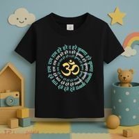Hare Krishna Aum Om Mantra Symbol Chanting Hinduism Toddler T-Shirt thumb 3