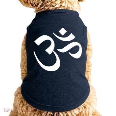 Hare Krishna AUM Doggie Tank