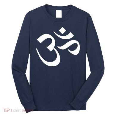 Hare Krishna AUM Long Sleeve Shirt