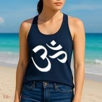 Hare Krishna AUM Women's Tank Top thumb 2