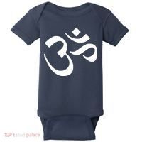 Hare Krishna AUM Baby Bodysuit thumb 0