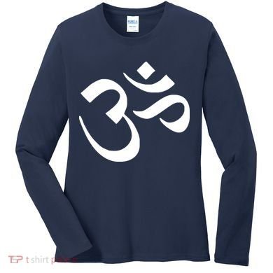 Hare Krishna AUM Women's Long Sleeve Shirt