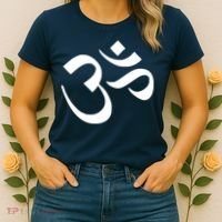 Hare Krishna AUM Women's T-Shirt thumb 2
