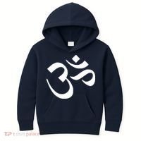 Hare Krishna AUM Kids Hoodie thumb 0