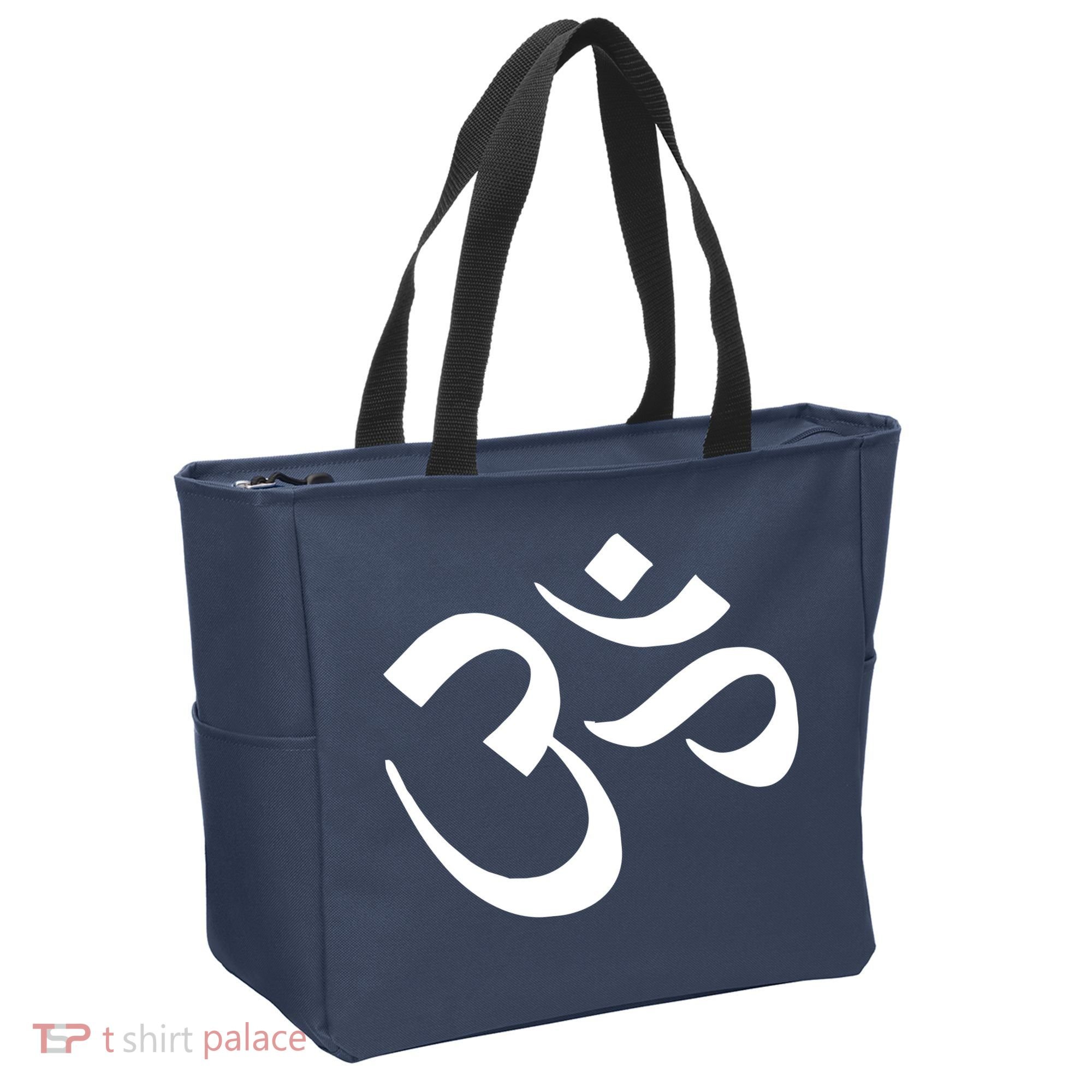 Hare Krishna AUM Tote Bag