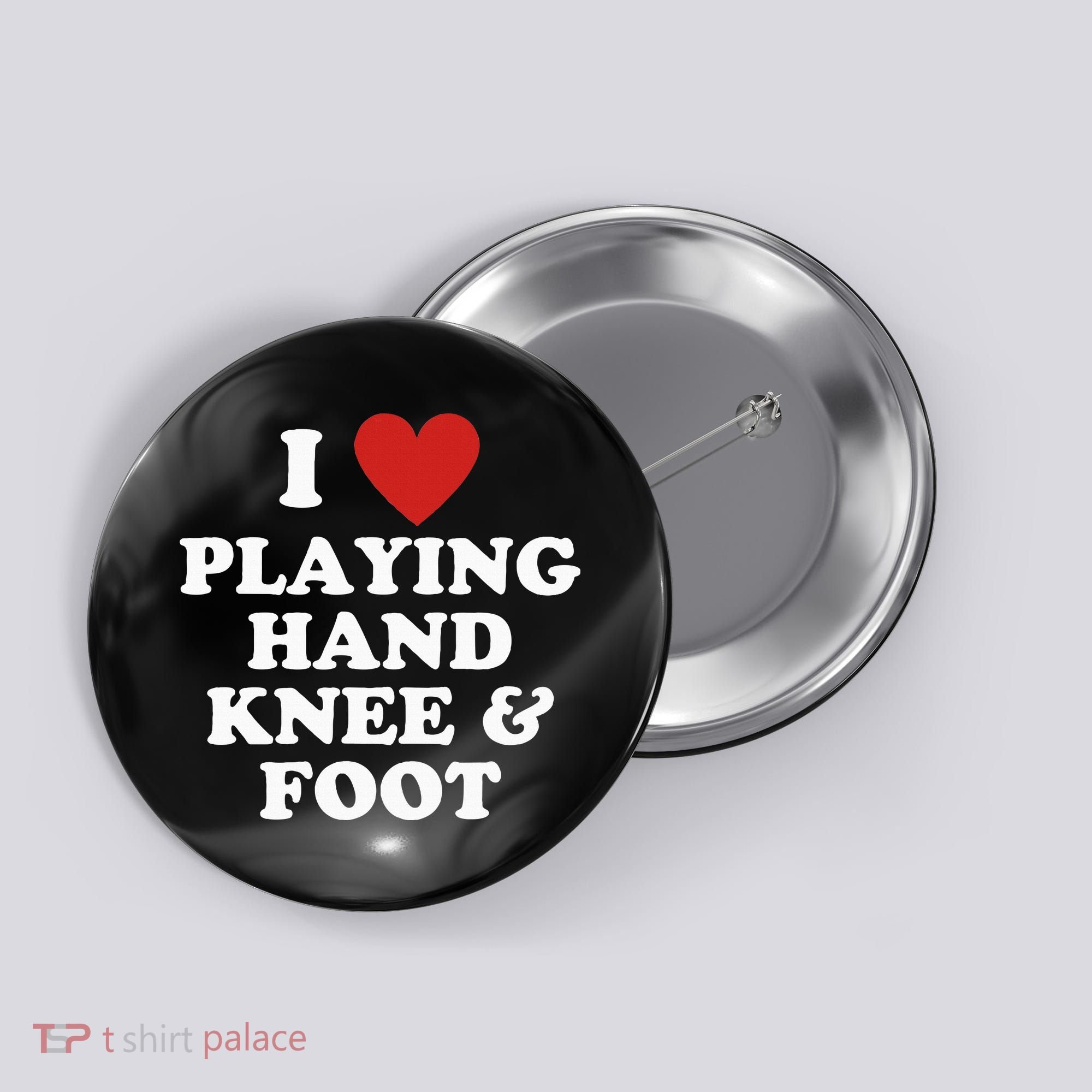 Hand Knee And Foot Player Button