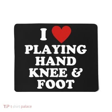 Hand Knee And Foot Player Mousepad