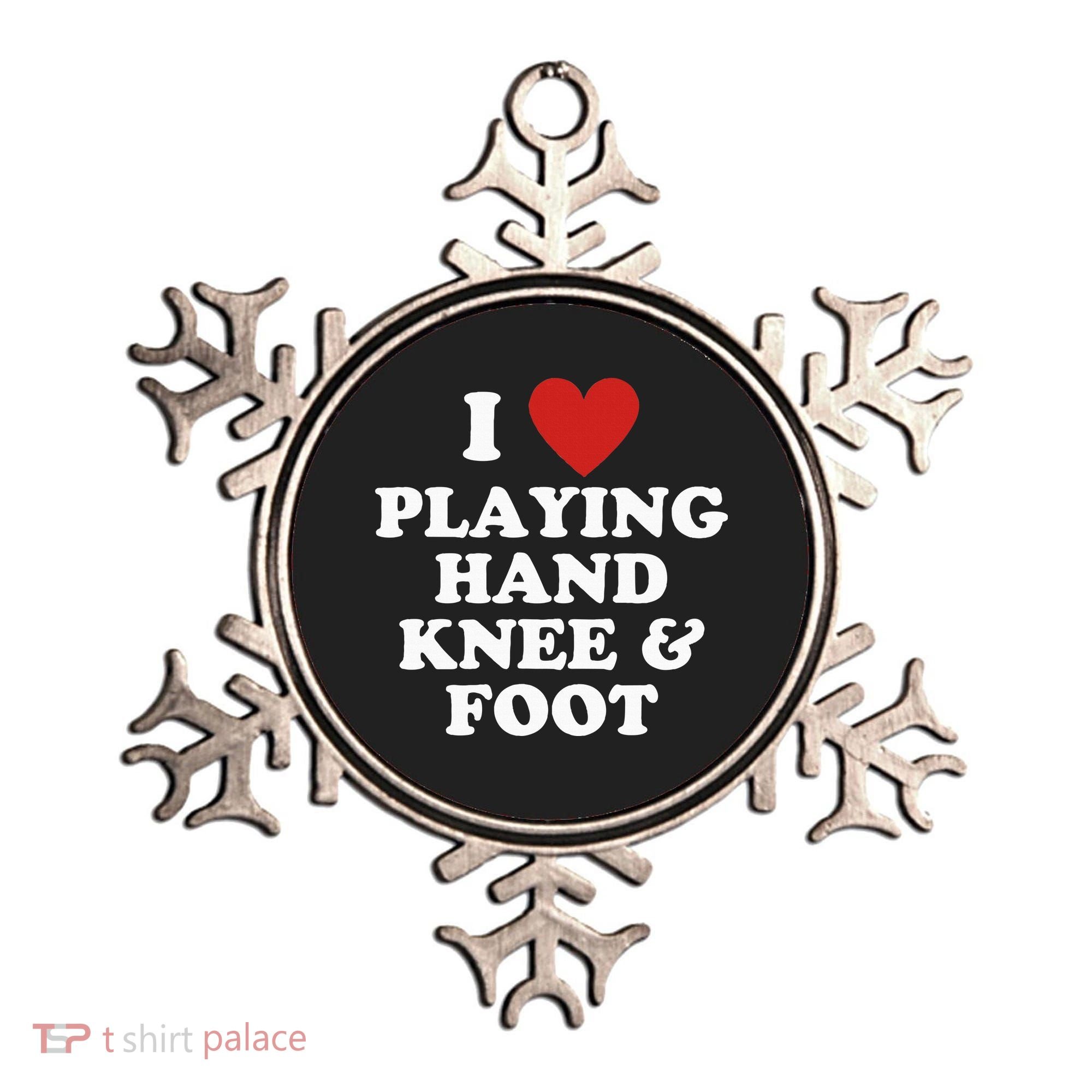Hand Knee And Foot Player Ornament