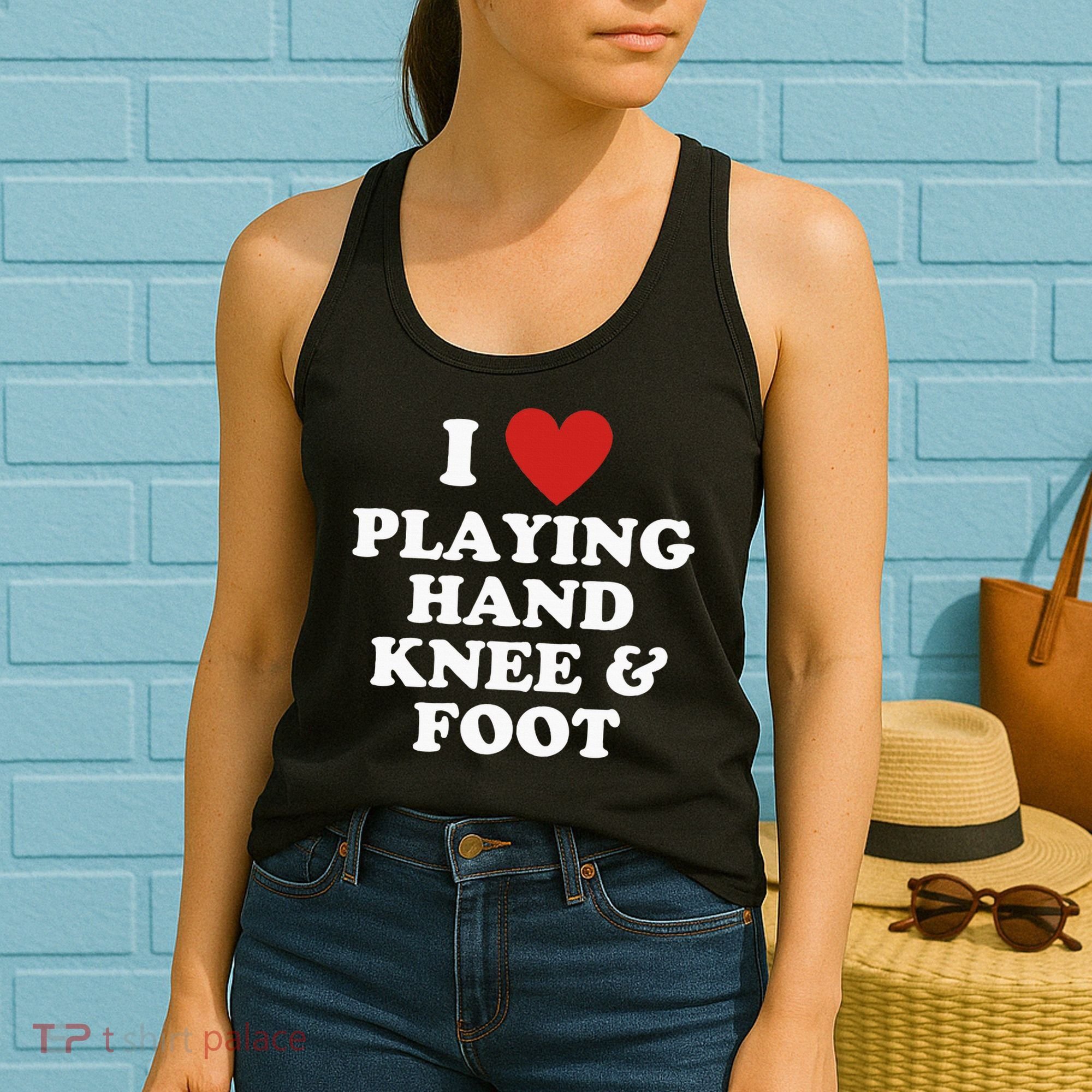 Hand Knee And Foot Player Women's Tank Top