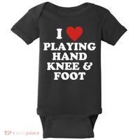 Hand Knee And Foot Player Baby Bodysuit thumb 0