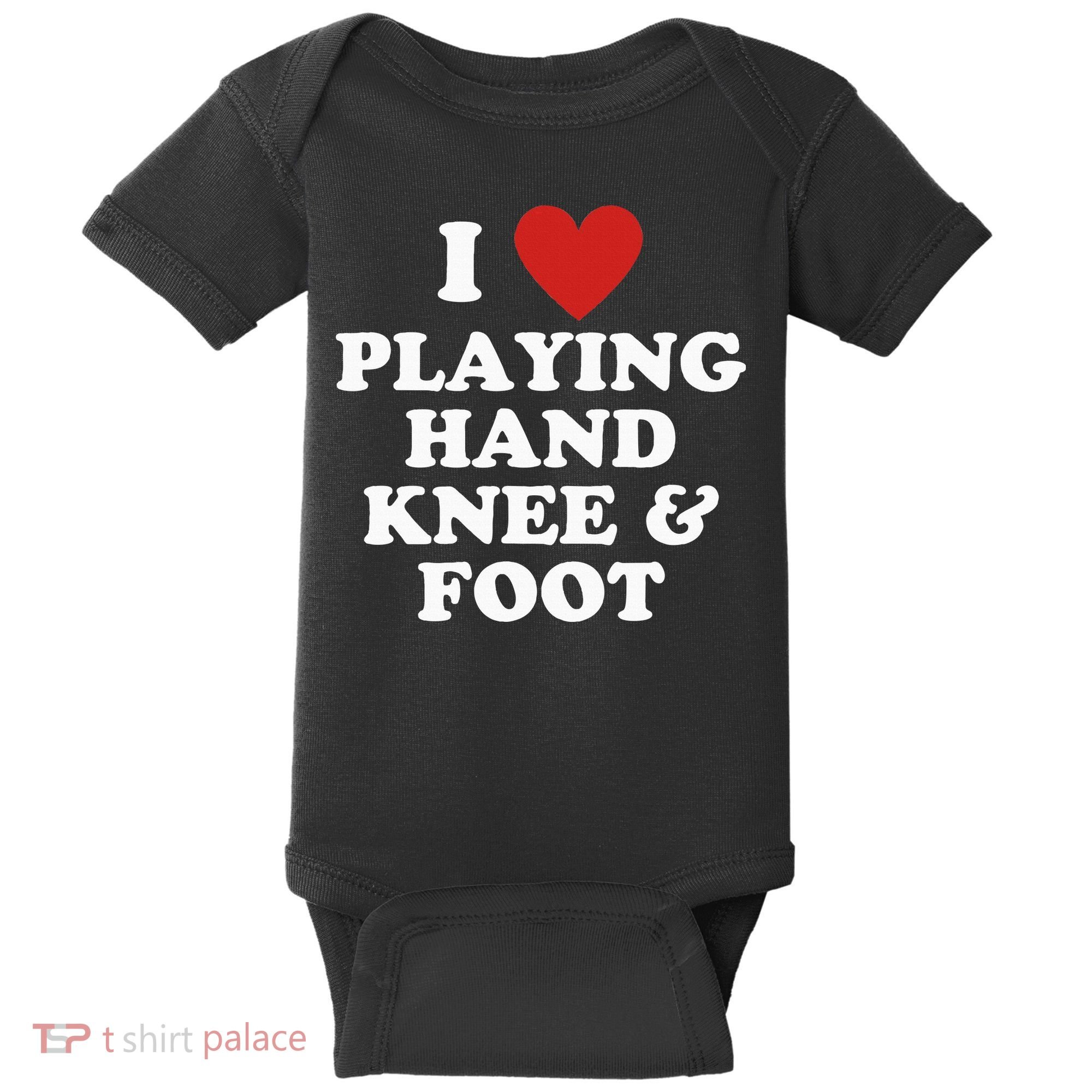 Hand Knee And Foot Player Baby Bodysuit