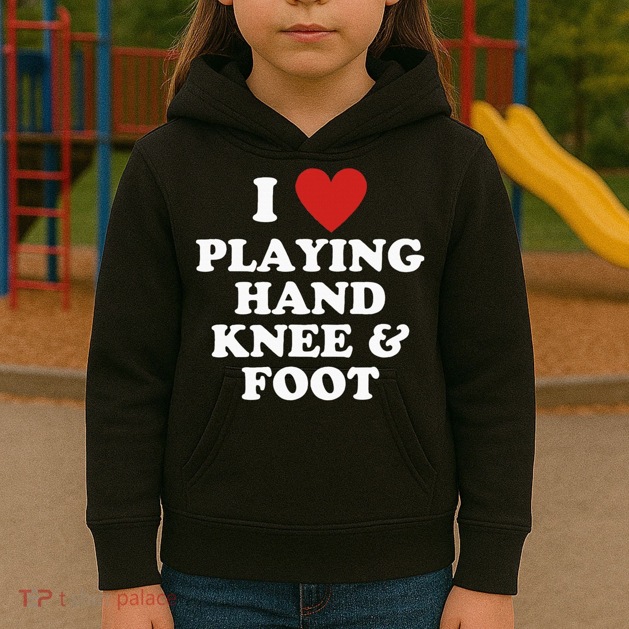 Hand Knee And Foot Player Kids Hoodie