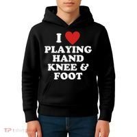 Hand Knee And Foot Player Kids Hoodie thumb 4