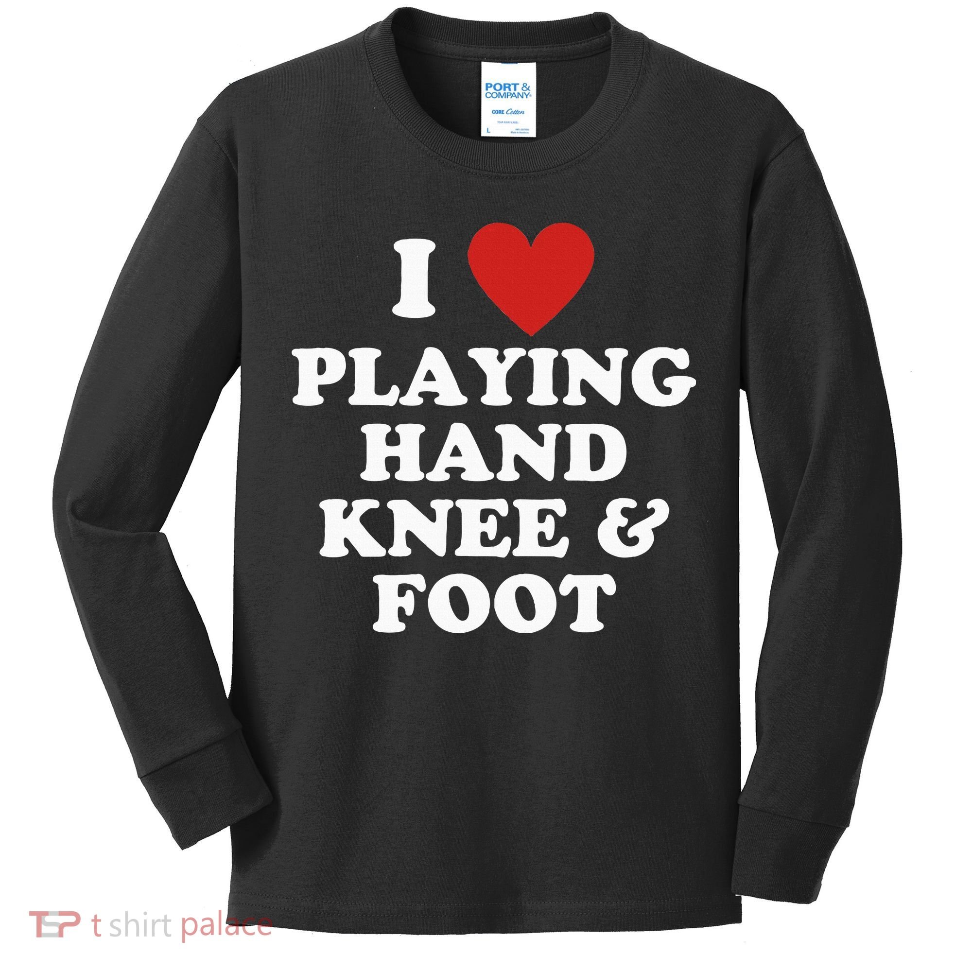 Hand Knee And Foot Player Kids Long Sleeve Shirt
