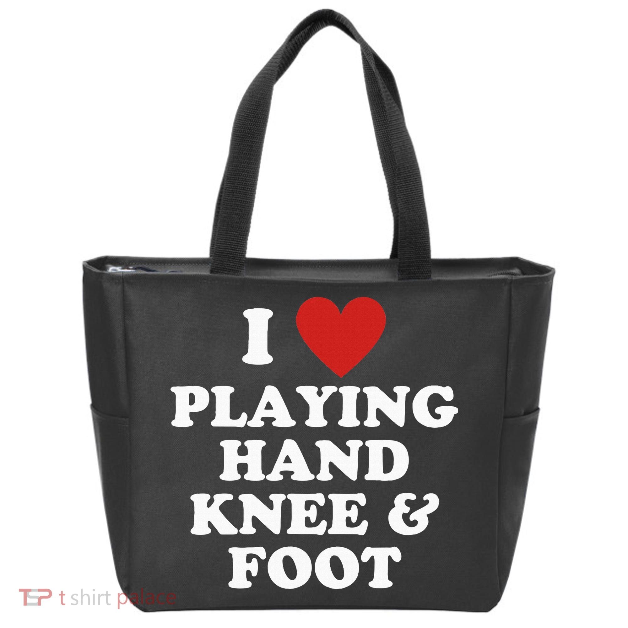 Hand Knee And Foot Player Tote Bag