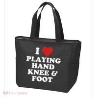 Hand Knee And Foot Player Tote Bag thumb 3