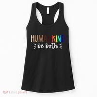 Human Kind Be Both Equality Humankind Kindness Peace Women's Tank Top thumb 0