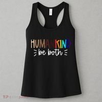 Human Kind Be Both Equality Humankind Kindness Peace Women's Tank Top thumb 3