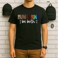 Human Kind Be Both Equality Humankind Kindness Peace T-Shirt thumb 6
