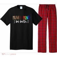 Human Kind Be Both Equality Humankind Kindness Peace Pajama Set thumb 0